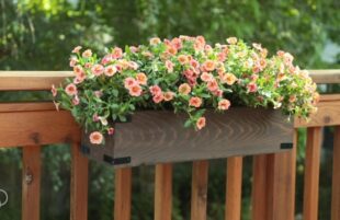 INSPO: The Handyman's Daughter - Deck Railing Planters INSPO: The Handyman's Daughter - Deck Railing Planters